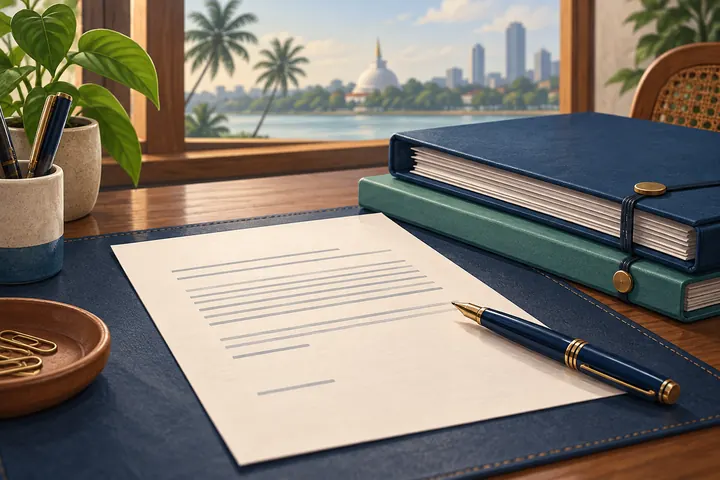 Illustration for How Should You Respond to a Letter of Demand in Sri Lanka?