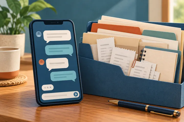 Illustration for Can WhatsApp Messages Be Used to Prove a Debt?